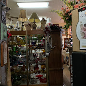 Shelves of vintage merchandise