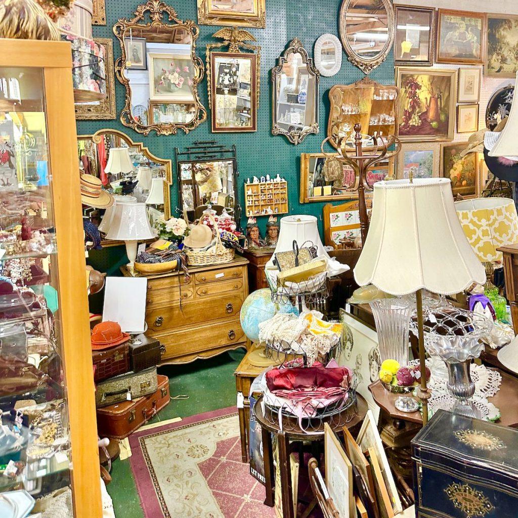 Additional treasures and merchandise inside the shop